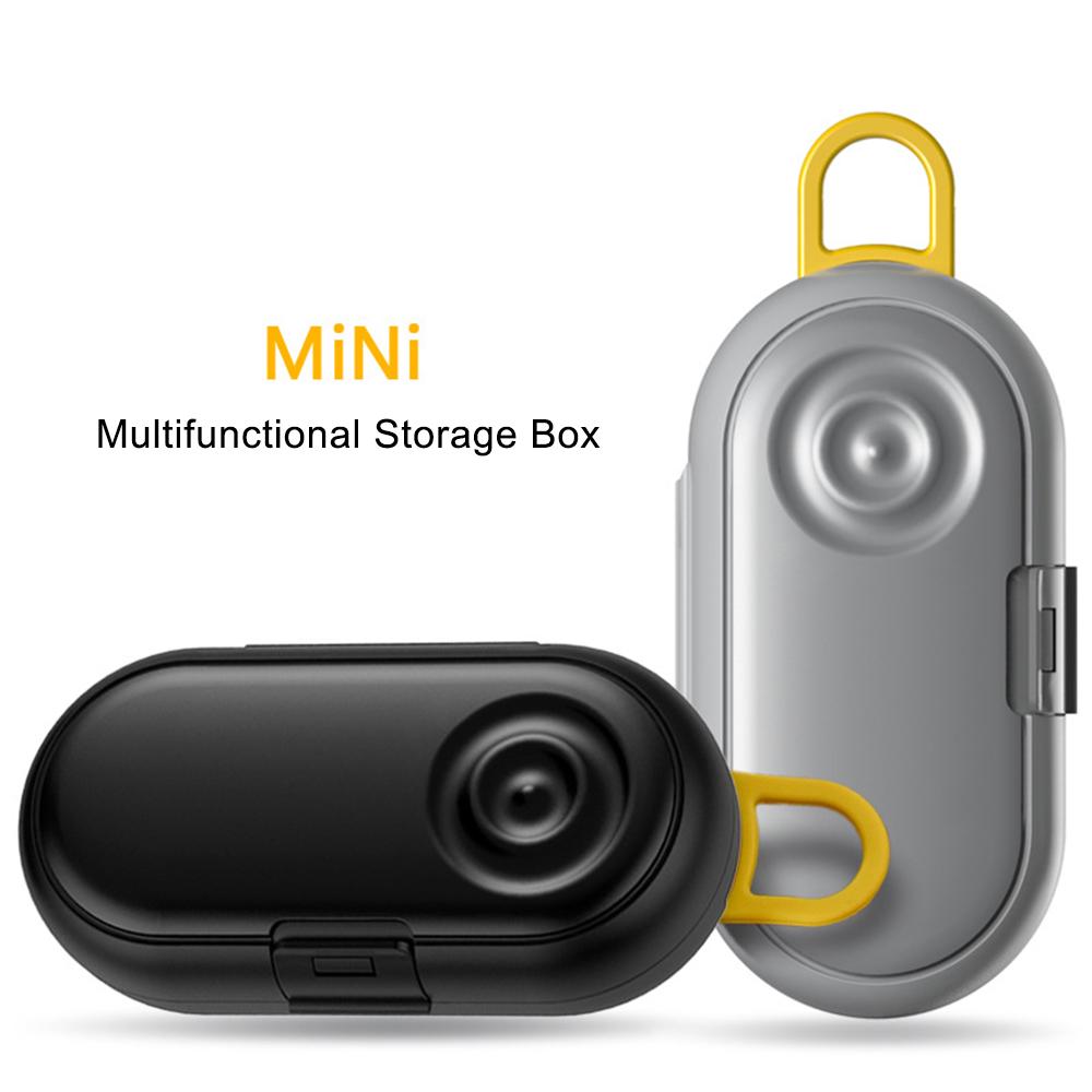 Mini Portable Pill Box Waterproof Cases Tablets Bottle Medicine Vitamin Pillboxs Fish Oils Container Organizer Storage