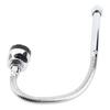 1x 304 Stainless Steel Swivel Spout Kitchen Sink Faucet Pipe Fittings Single Handle Connection