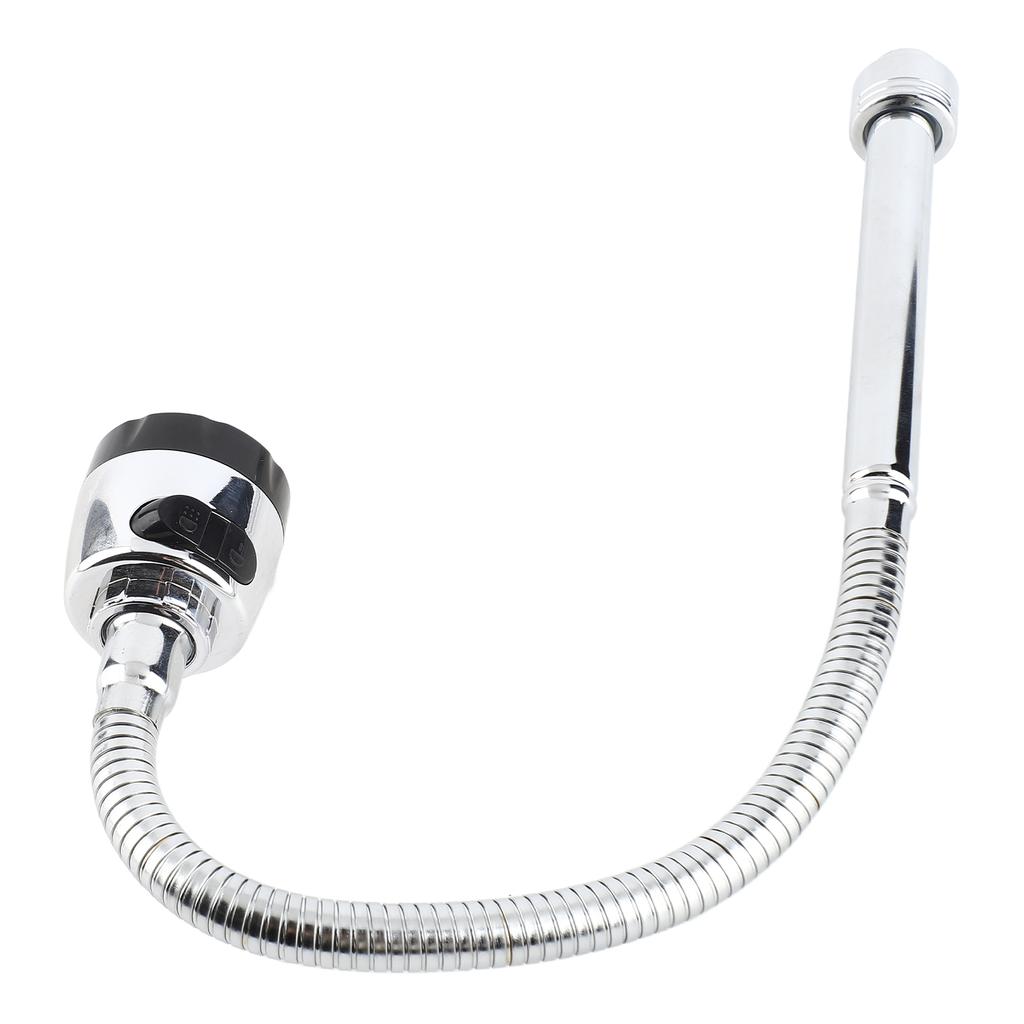 1x 304 Stainless Steel Swivel Spout Kitchen Sink Faucet Pipe Fittings Single Handle Connection