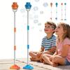 Outdoor Streetlight Bubble Machine – 2- In -1 Automatic Bubble Blower & Water Sprayer – Rechargeable Camping & Party Bubble Toy