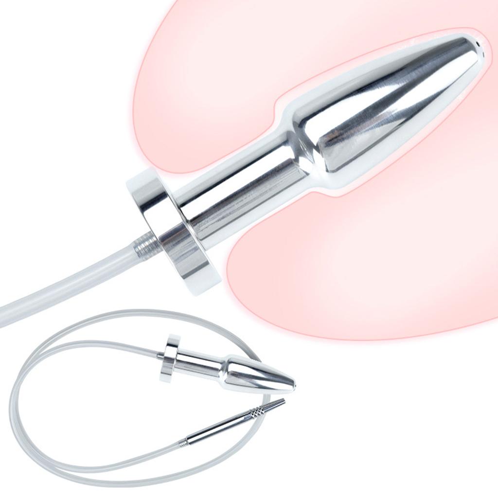 2 In1 Horse Eye Stick Connect To Anal Plug Irrigation System Enema Cleaning Internal Circulation Stimulate Sex Toys