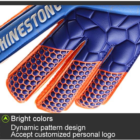 Men Kids Size Latex Professional Soccer Goalkeeper Gloves Strong Finger Protection Football Match Gloves