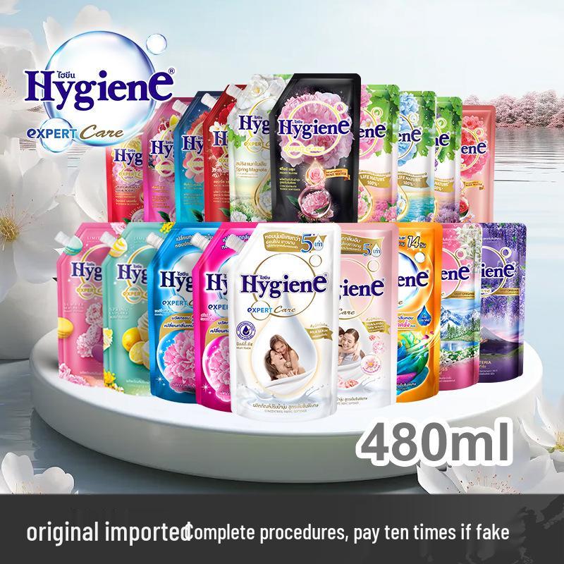 Hi-Clean Concentrated Fabric Softener, Long-Lasting Scent, 480ML (Thailand Import)