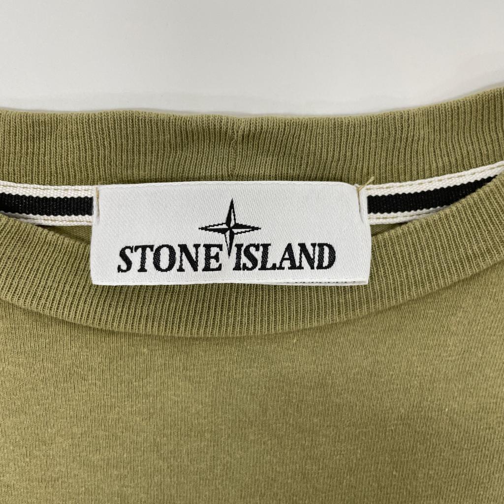 STONE ISLAND Green 2NS86 78152NS86 T-shirt tops S greenUsed