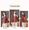 Women's 2024 Winter Hooded Cotton Coat: New Fashion Casual, Loose, Thickened, Warm Jacket