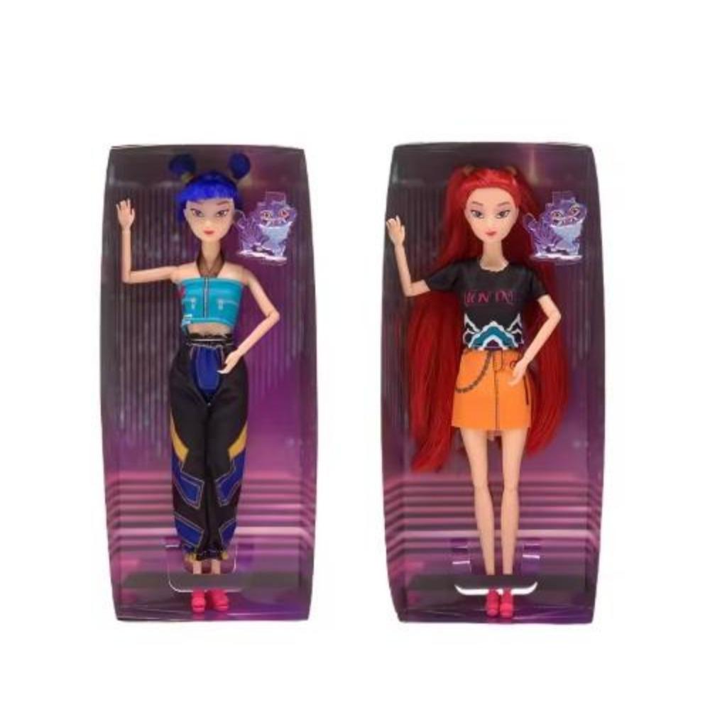 NEW Anime KPop Demon Hunters Doll Vinyl Toy Rumi Mira zoi Character vinyl mask figurine Birthday Gift Fan Club Gifts