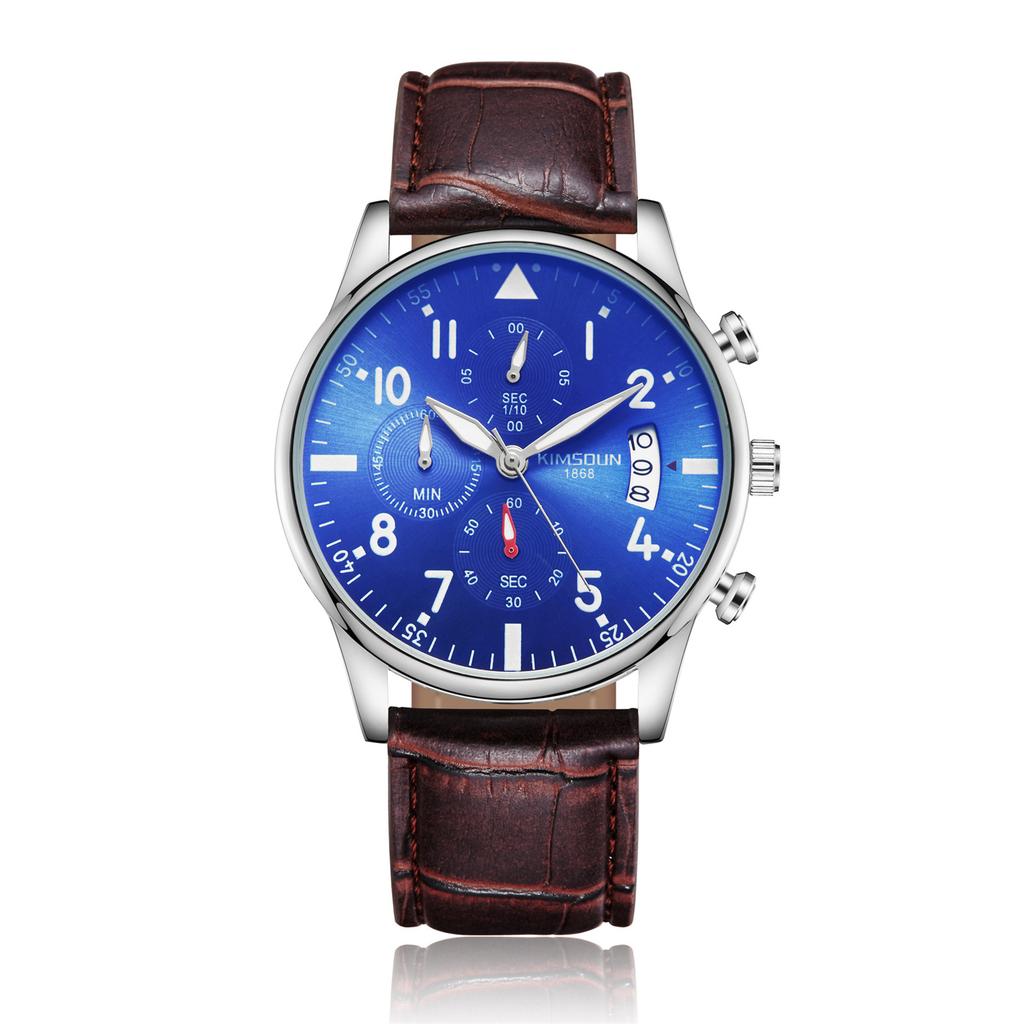 Men's Waterproof Luminous Running Alarm Clock Watch