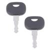 2Pcs 14603 Key for JCB Bomag Dynapac Terex Vibromax New Holland NH