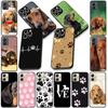 Phone Cover for Motorola Moto G86 G14 G35 G34 G45 G55 G64 G75 G85 G24 G15 G54 G57 Power Casing Flexible Case Paw Dachshund Dog