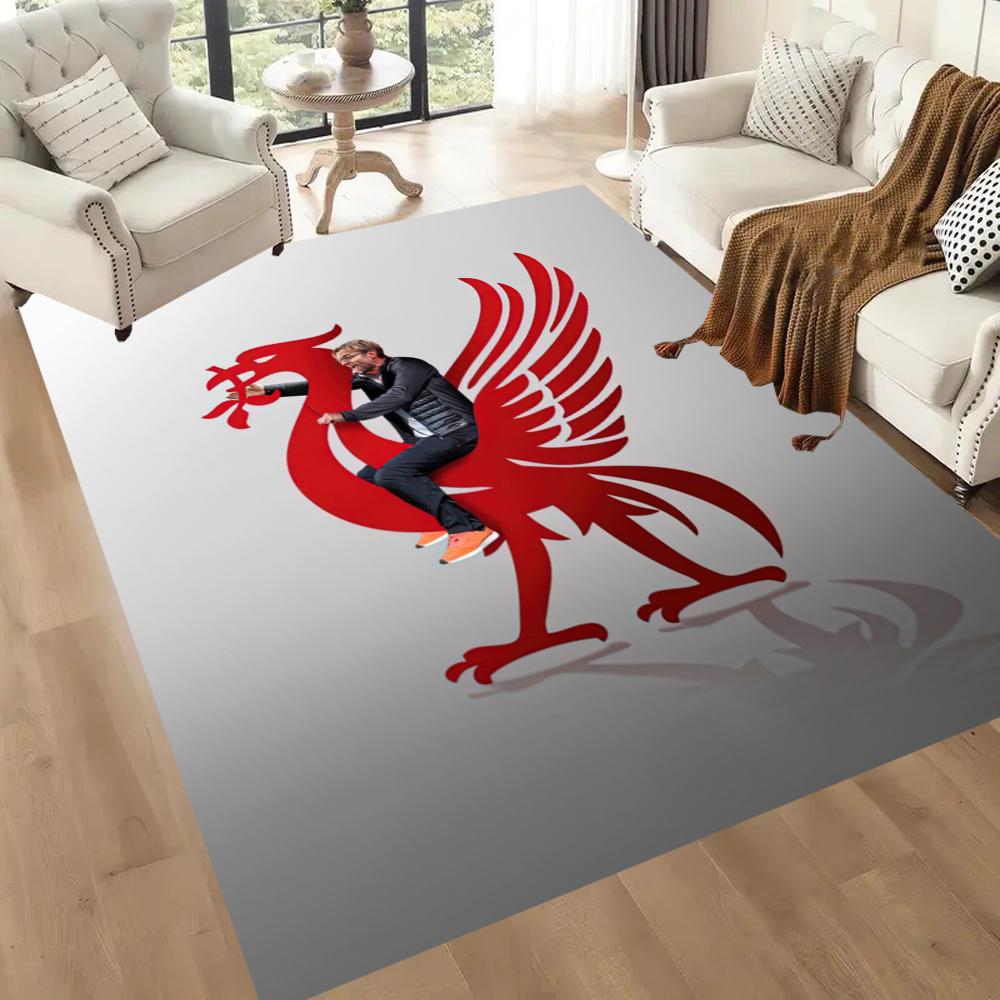Liverpool Football Club Floor Mat Suitable For Dormitory Bedrooms Dining Room Foyer Antislip Carpet Office Home Decor Spiritual Gift