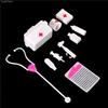 10Pcs/Set Kids Toys Doctor Set Baby Pretend Play Suitcases Medical Kit Simulation Medicine Box With Doll Girl Toy For Children
