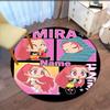 Custom Name KPop Demon Hunters Printed Round Rug Carpet Chair Rug Area Rug Entryway Doormats,for Office Chair Living Room Bedroom Kitchen Room.