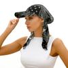 Trendige bedruckte muslimische Hijab-Kappen mit Schirm Damen Baseballkappe Kopfbedeckung Ramadan Damenmode Turban Haube
