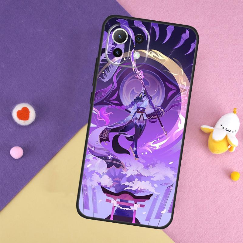 

Raiden Shogun Genshin Impact Case For Xiaomi 15 Ultra 13 14 14T 11T 12T 13T Pro POCO X7 Pro X3 X5 X6 F5 F6 M6 Pro Cover POCO X6 Pro