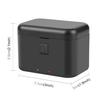 For Insta360 X5 PULUZ Dual-Batteries Charging Box Battery & Memory Card Storage Case (Black)