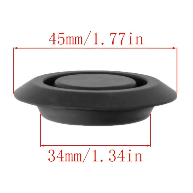 4pcs Universal Car Chassis Dust Plug Waterproof Sealing Hole Rubber Plug Auto Door Rubber Blug Screw Cover Interior Parts