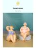Alluring Beach Woman Resin Figurine - Home Decor Accent