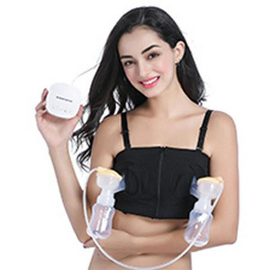 Plus Size Seamless Hands-Free Nursing Bra - Wire-Free, Front-Open