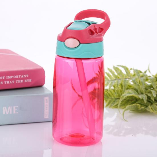500ml Plastic Travel Portable Outdoor Sport Straw Drinking Water Bottle Kettle
