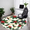 1pc Christmas Pattern Chair Carpet for Office, Non-slip, Soft and Durable Office Rug, Perfect for Office Yy251227119