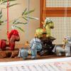 Red Color Mascot Horse Hanging Ornament Brocade Car Decoration  Spring Festival Party