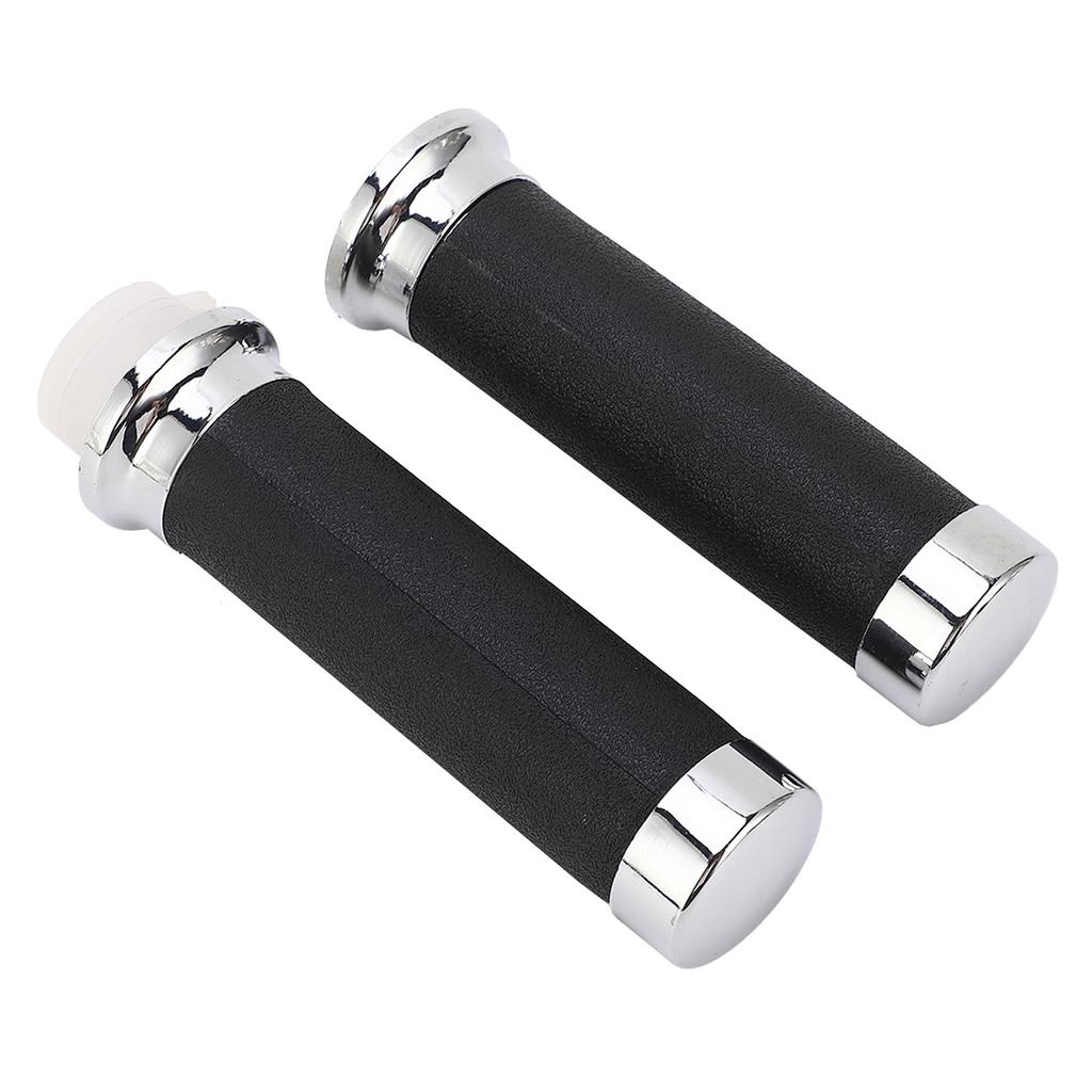 1Pair Motorcycle Handle Grip Ergonomic Slip Resistant Throttle Handle Replacement For Shadow 400 750 VT600 VT750