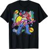 Transformers Retro Optimus Prime Nadruk z lat 80. Koszulka 100% Bawełna Męskie Koszulki Top