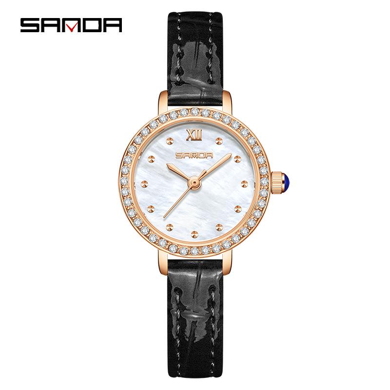 SANDA Fashionable Women s Quartz Watch - Korean Style, Student & Party Ready