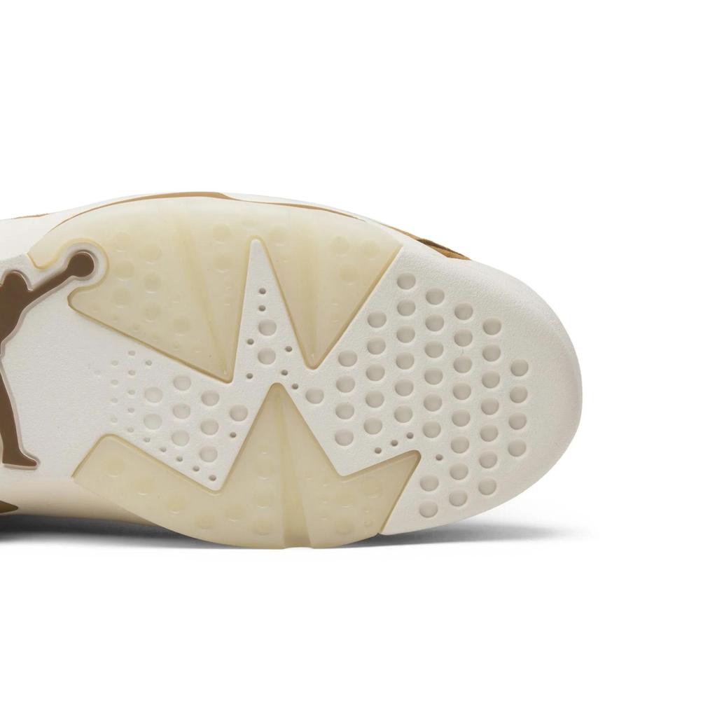 Air Jordan 6 Retro 'Wheat' (Uniseks) Golden Harvest / Sail-Golden Harvest Vintage Basketbalschoenen 384664 705