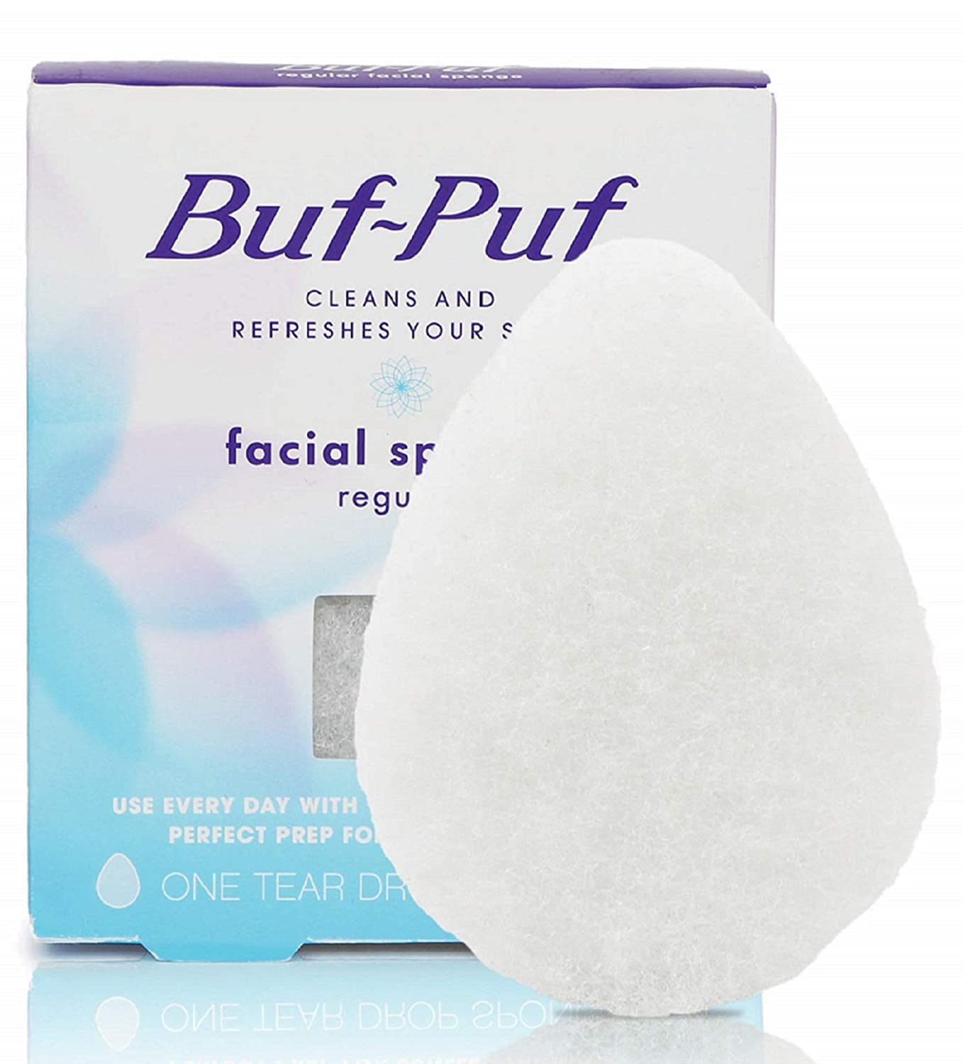 

Facial Sponge Regular 1 each  Buf-Puf Regular, [item]