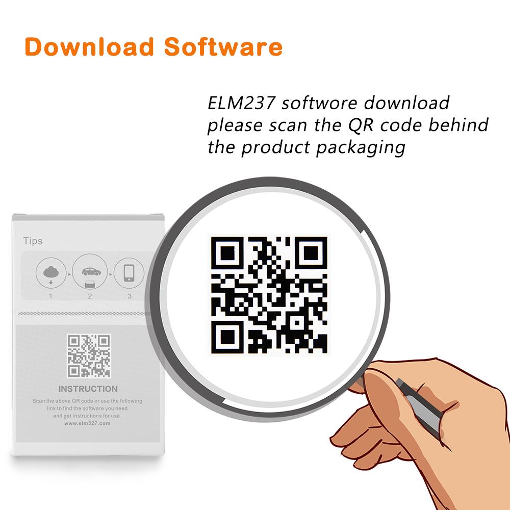 V1.5 WiFi Elm327 For Trcuk Van Car SUV Vehicle Auto Scanner OBD2 Engineering Diagnostic Tool