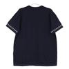 Louis Vuitton Schwarzes HRN42W Signature Kurzarm-Rundhals-Top M NavyUsed