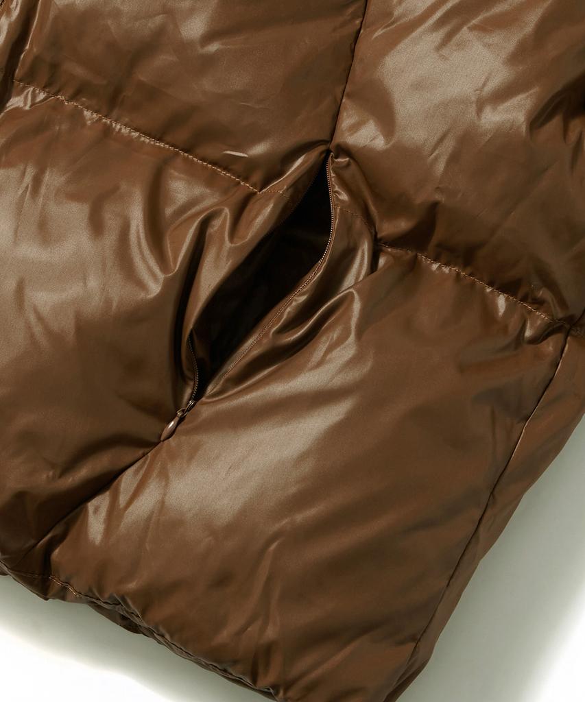 Kulte Wave Puffer Jacket_Brown