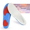 Warm Sports Arch Insoles Men's and Women's PU Shock-absorbing Imitation Wool Insoles Winter Warm Thickened Sports Full Pad