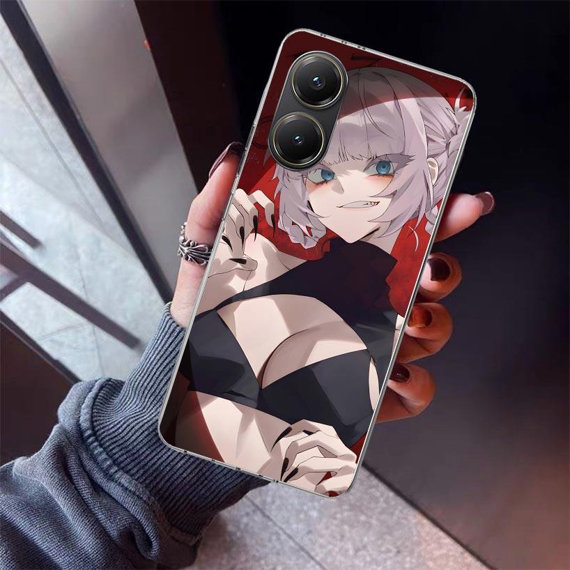 Nazuna Nanakusa Anime Phone Case For Xiaomi Poco X7 X6 X5 Pro F7 Ultra Redmi 15C 15 13 13C 12 12C 10 10A 10C 9 9A 9C 9T Shell Po