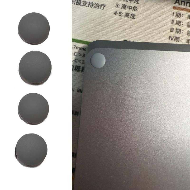 Original Rubber Feet Pad Slip Resistant for Laptop 3 4 5 Bottom Base Pad for Secure Placement 4PCS/PACK