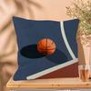 Nordic Colorful Sport Basketball Maple Design Cushion Cover Happy Autumn Harvest decor Holiday Decorati Pillow Cover