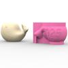 Succulent Pots Silicone Mold Whale Shape Flexible Silicone Planter Moulds Flower Vase Molds Suitable for Home and Office