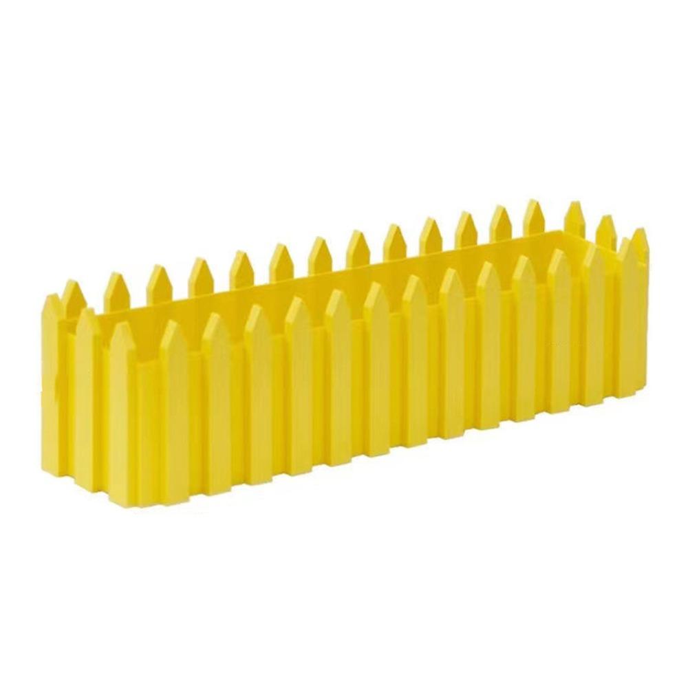 Rectangular Fence Flower Pots Seedling Seed Starter Trays Reusable Balcony Plant Seedling Pot Garden Accessories