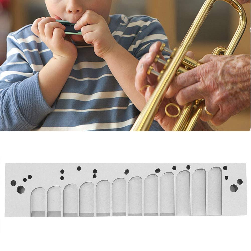Harmonica Comb 12?Hole Chromatic Scale for HOHNER 270D Original 270 LA12 TOOTS Reed PlateSilver