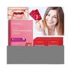 6% Hydrogen Peroxide Teeth Whitening Strips for a Brighter Smile, Ideal for Dating