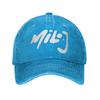 Milo J Logo Sun Baseball Cap  Couple Women Custom DIY Trucker Hat Summer Classic Tennis Skate Adjustable Baseball Caps