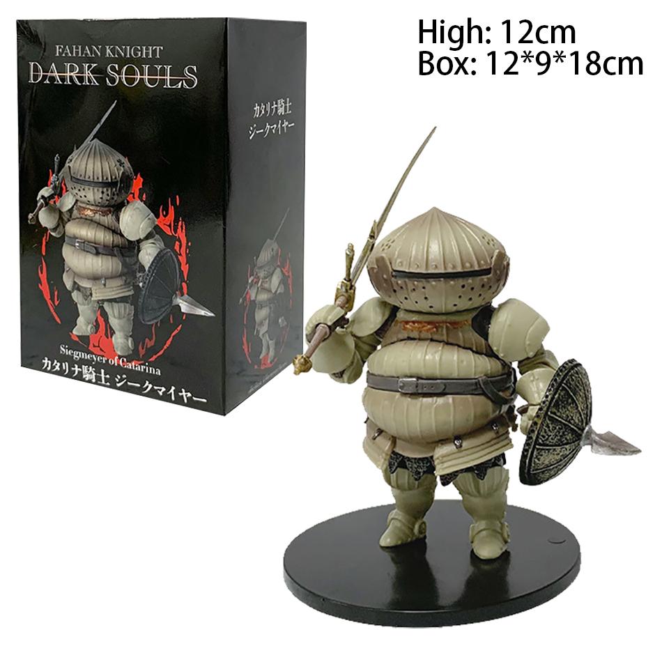 12cm Anime Figure Catarina Kishi Siegmeyer Action Scale Statue Collectible Model Doll Toys Gift DARK SOULS Poseable Articulated Detailed Movable
