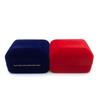 Velvet LED Ring Jewelry Box Solid Color Jewelry Organizer Box  Valentine's Day