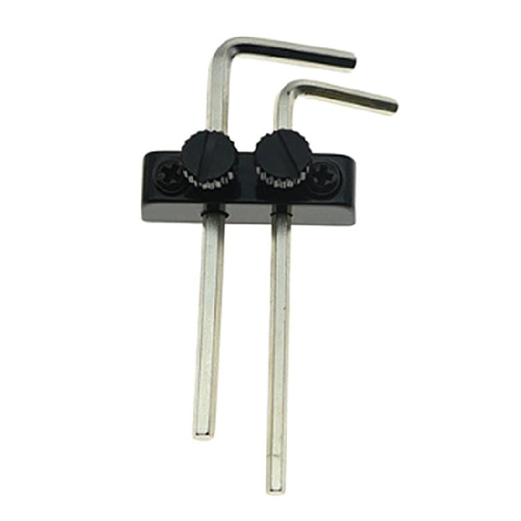 

Металлический гаечный ключ/держатель для головки грифа гитары/бас-гитары для тремоло-бриджа чёрный