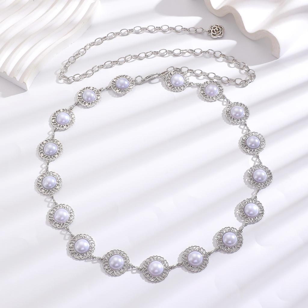 Retro Geometric Fringe Coin Waist Chain For Women Fashion Decorative Belly Dance Dress Ethnic Style Belt