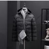 Giacca di Cotone da Uomo Nuova Giacca Invernale Leggera e Sottile Collo Alto Isolamento Ispessito Giacca da Uomo alla Moda e Casual