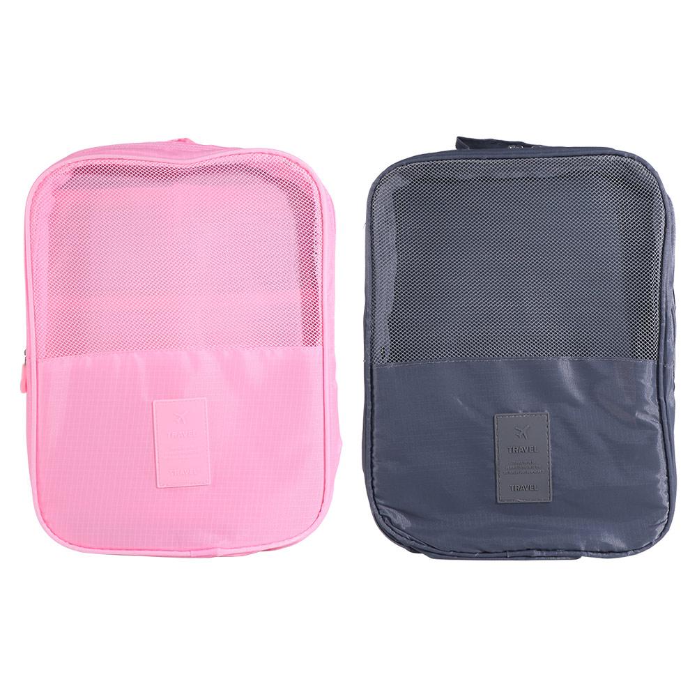 Waterproof Shoes Storage Bag Double-Layer Underwear Clothes Bag Multifunction Shoes Organizer Home