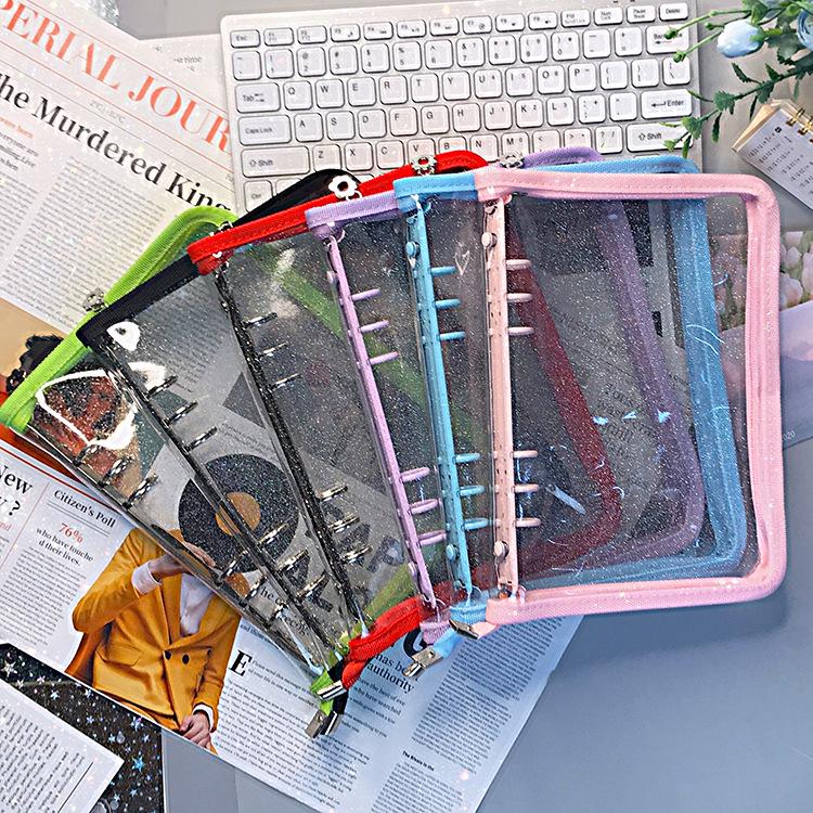 Korea Sterrenjagen Glitter Rits Map Journal - A5/A6