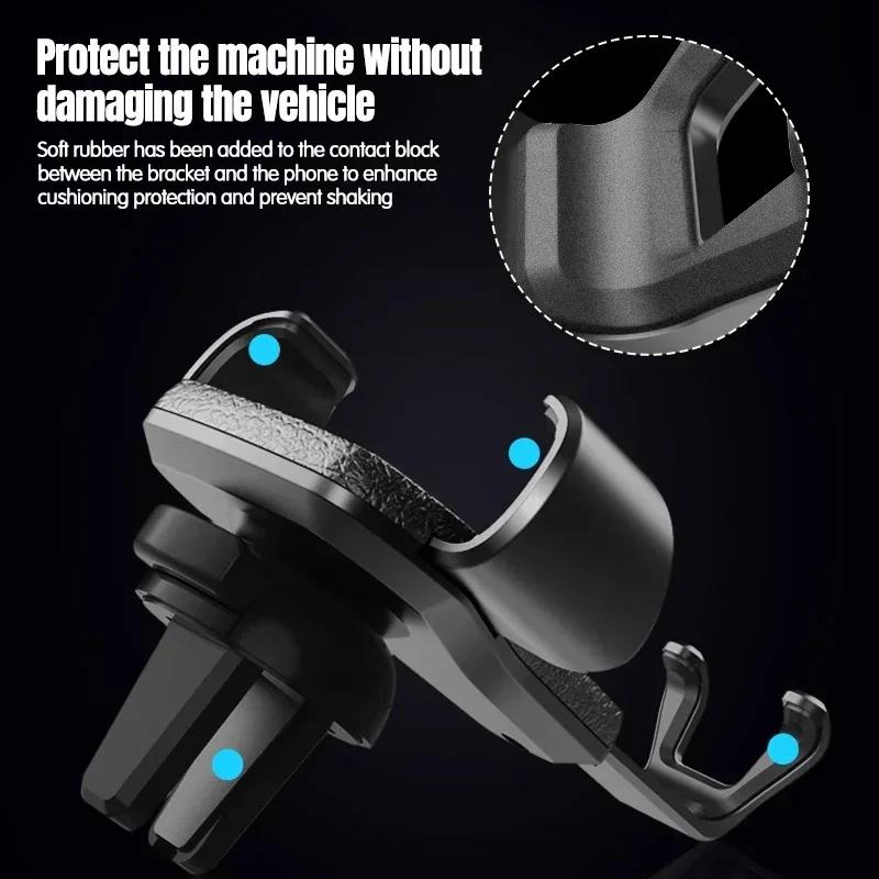 Gravity Car Mount GPS Mobile Phone Holder Vent Clip Installation For Lexus IS200 IS250 RX350 RX GX460 NX200 NX GS430 GS ES RX300